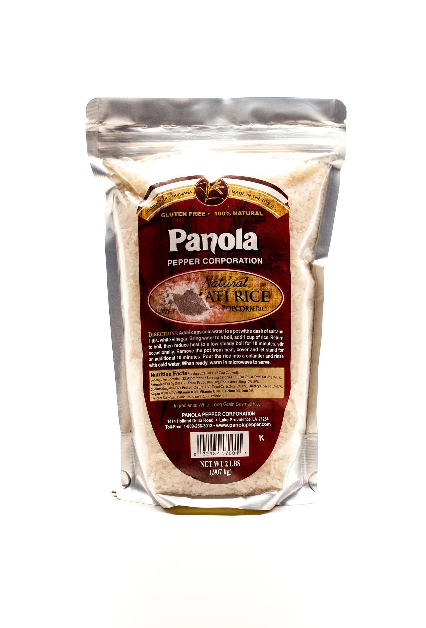 Panola Basmati Popcorn Rice