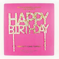 "Happy Birthday" Cake Topper