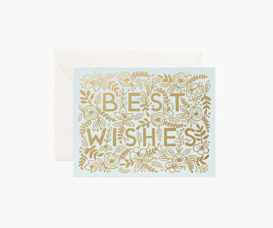 Best Wishes Greeting Card