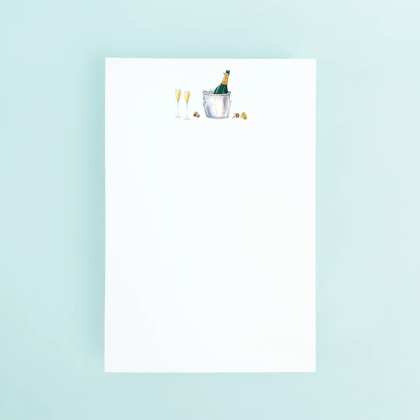 Champagne Celebration Notepad