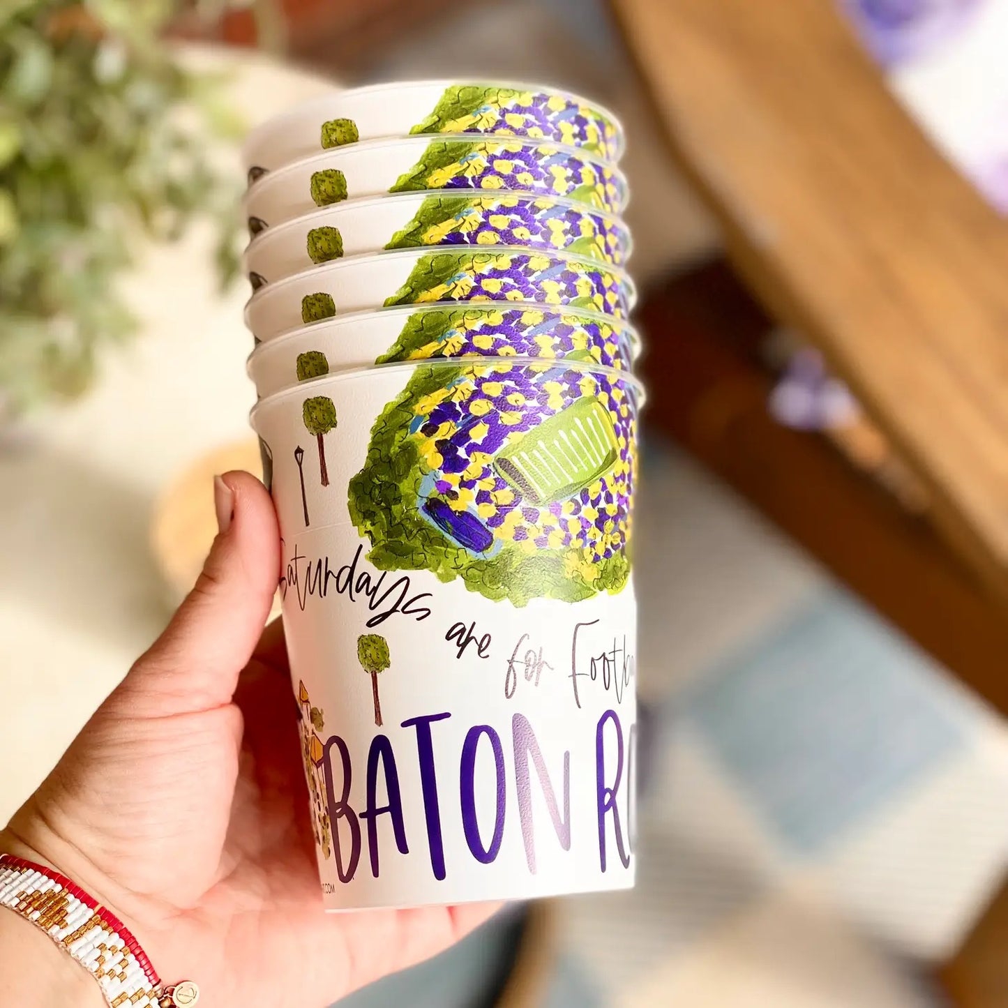 Baton Rouge Reusable Party Cups