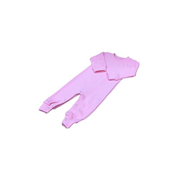 Long Sleeve Romper - Pink