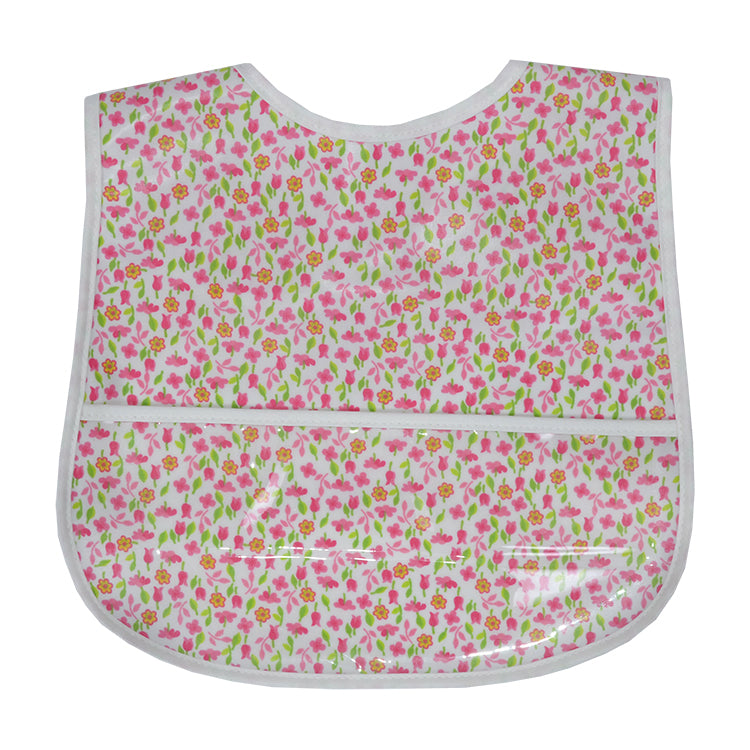 Flowers Laminated Bib