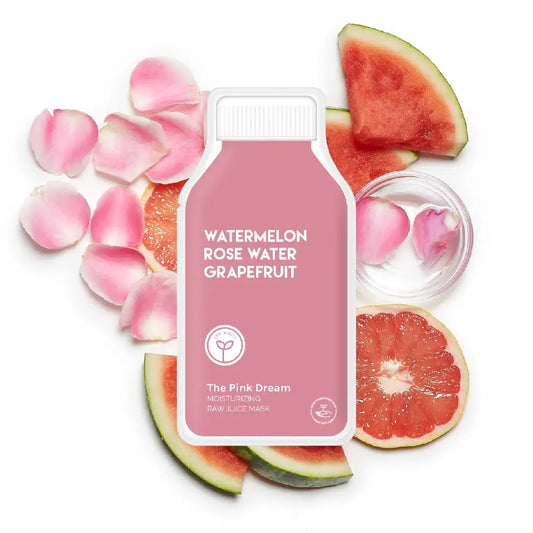 the Pink Dream Moisturizing Raw Juice Sheet Mask