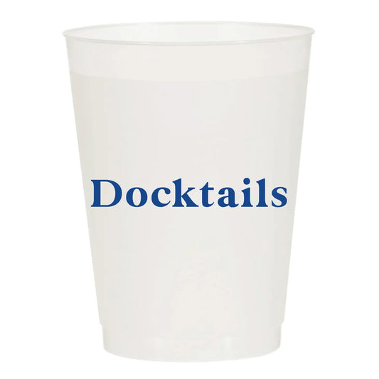 Docktails Frosted Cups