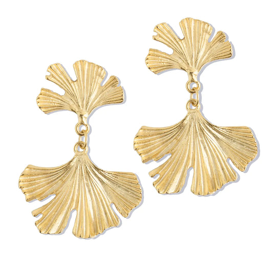 Ginkgo Earrings