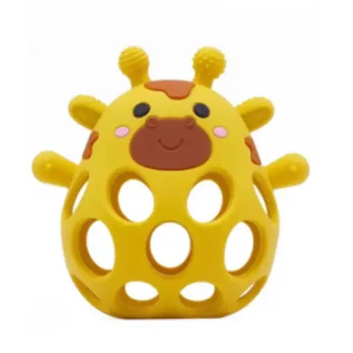Silicone Giraffe Teether