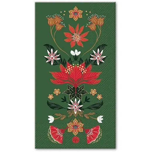 Christmas Garden Guest Napkin