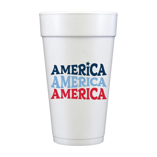 America Foam Cups