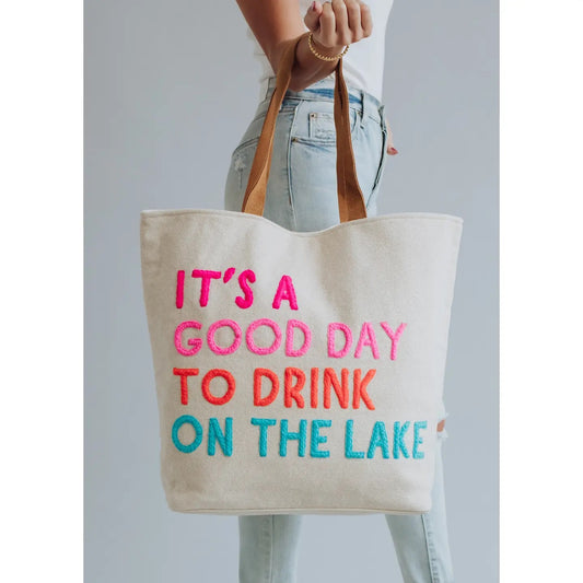 Drink On the Lake Tote