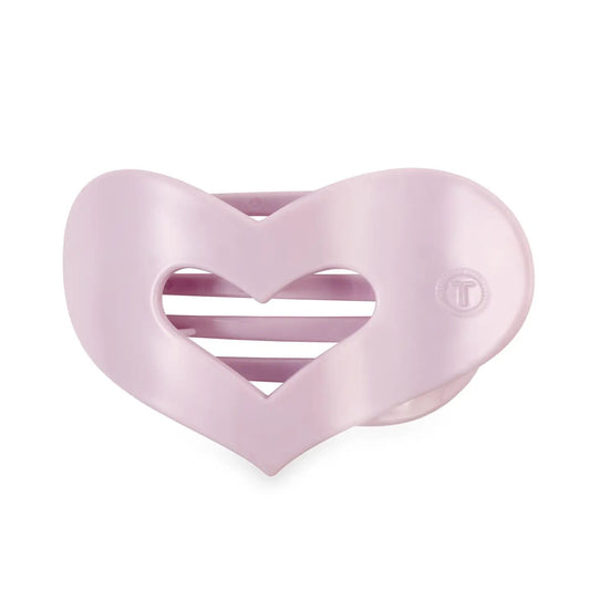 Purple Queen of Hearts Flat Hair Clip