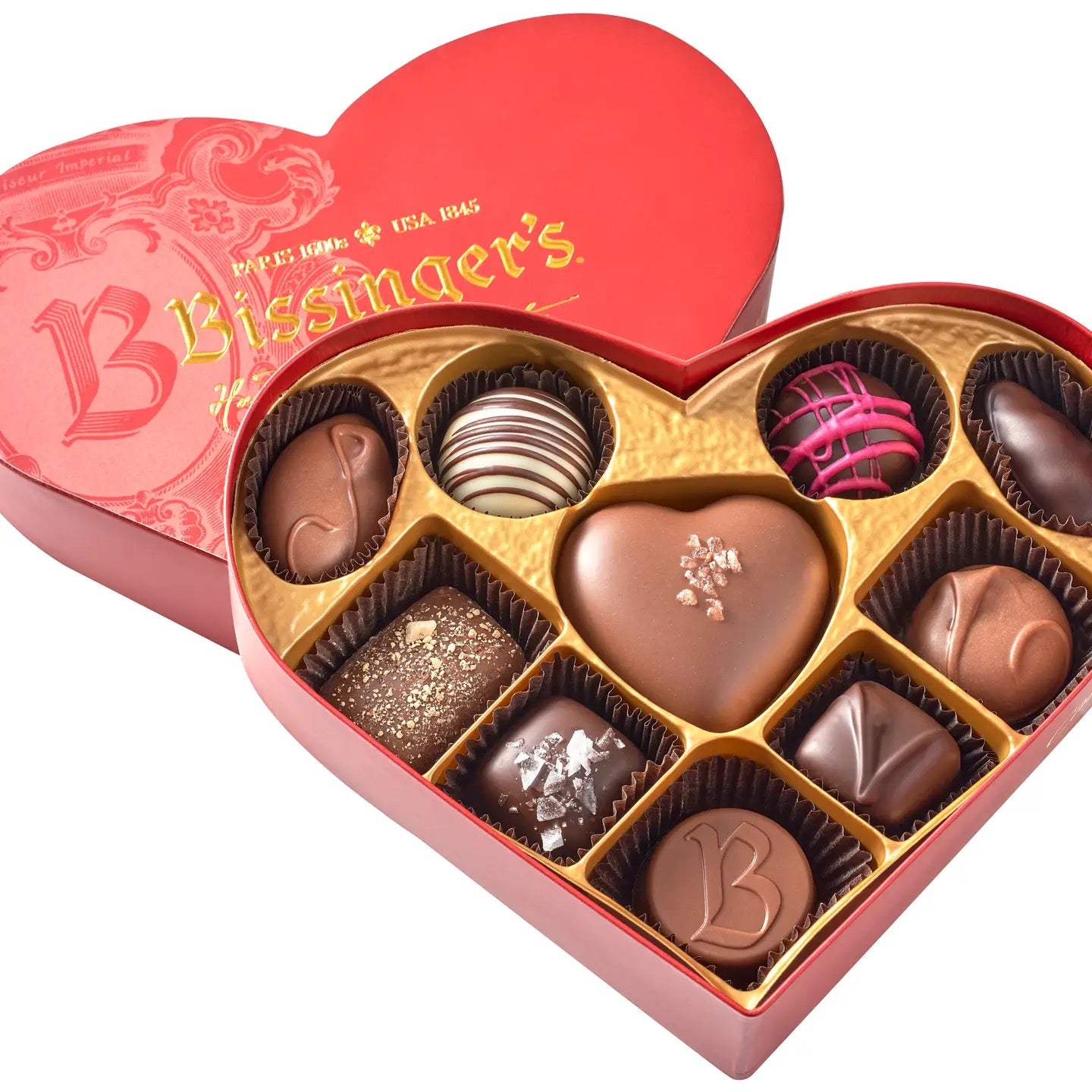 Assorted Chocolate Heart box