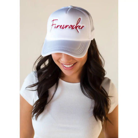 Firecracker Trucker Hat