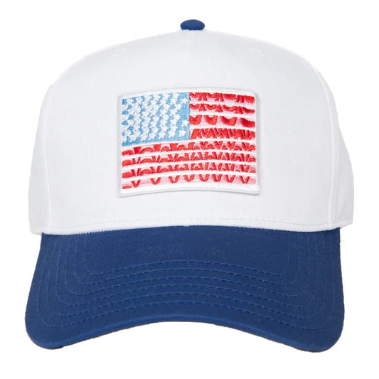 American Flag Hat - Blue