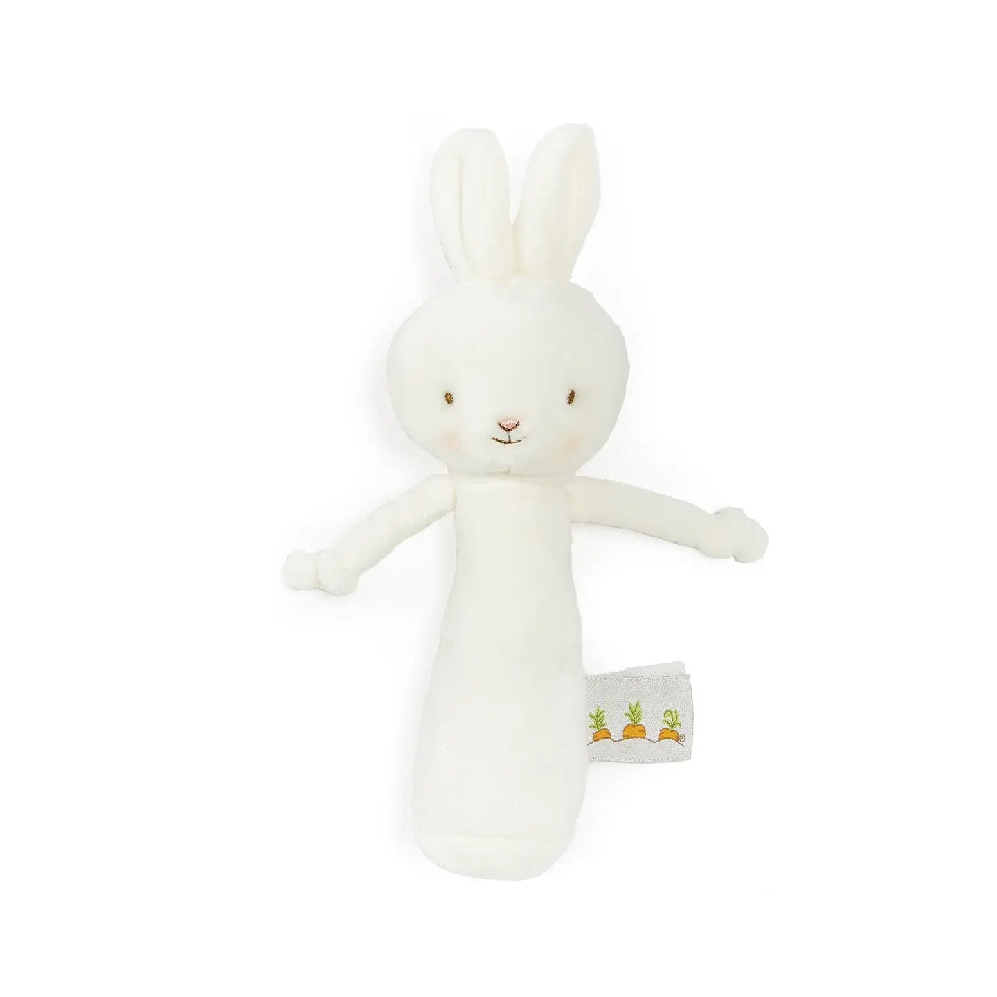 Friendly Chime Rattle - White Bunny