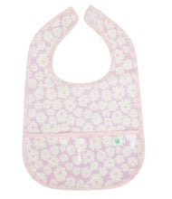 Wipe It Bib - Lavender Daisies