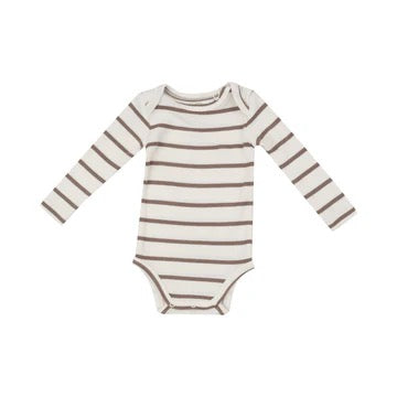 Brown Stripe Bodysuit