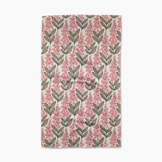 Foxglove Finery Tea Towel