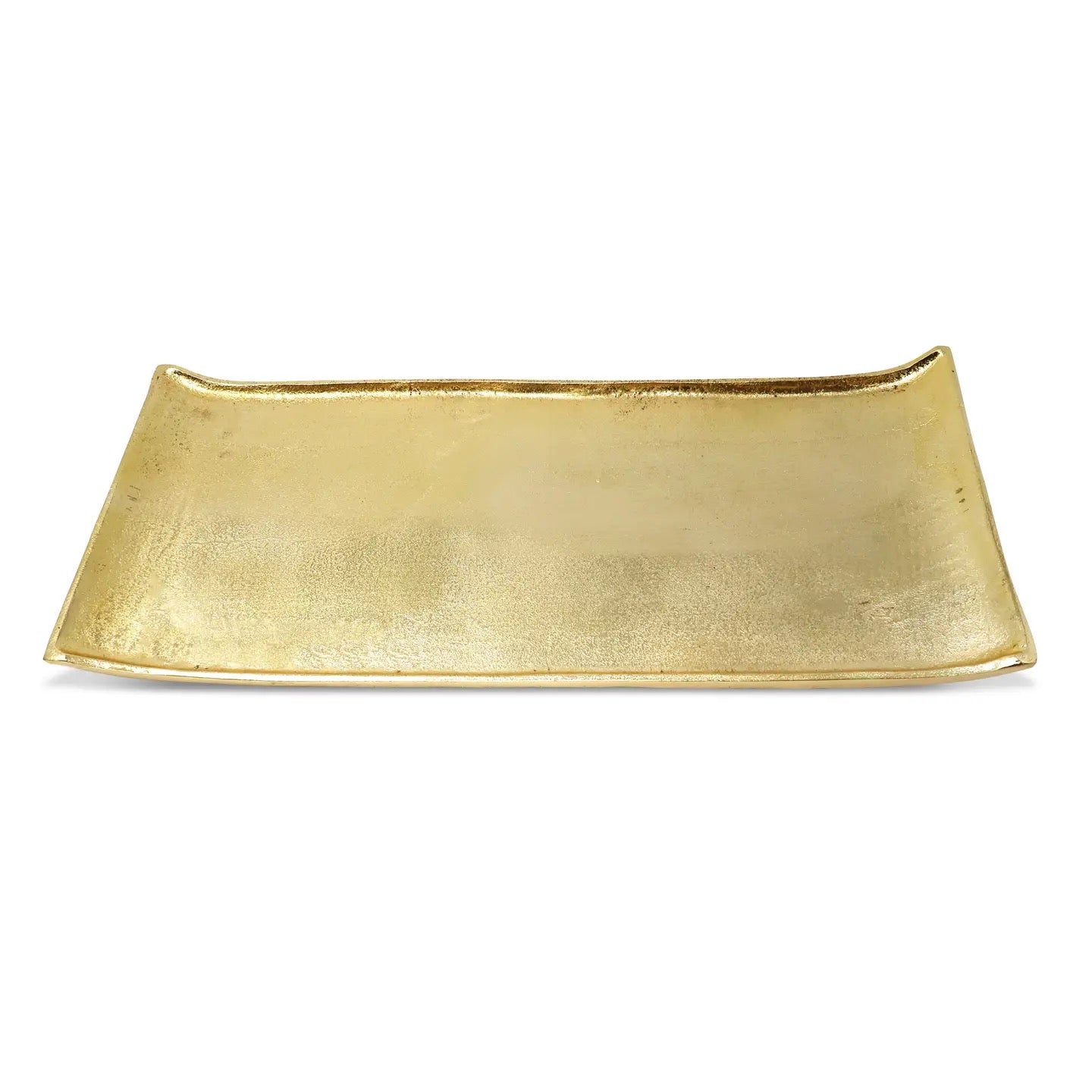 Gold Oblong Tray