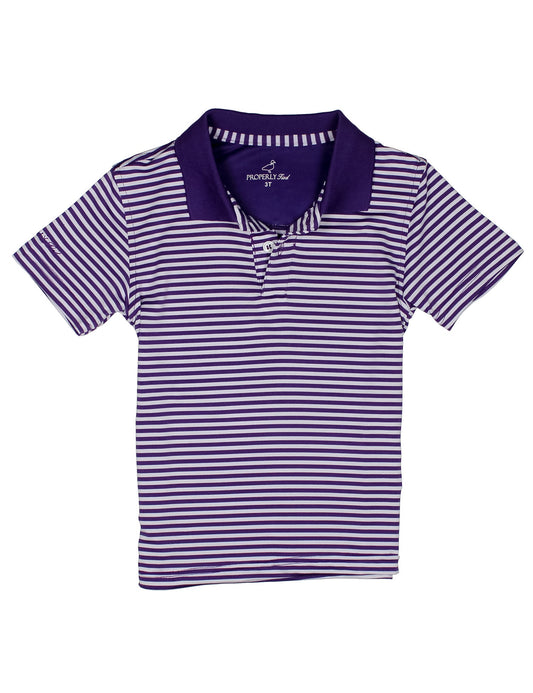 Boys Polo - Purple