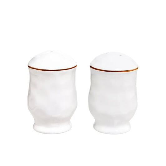 Cantaria Salt and Pepper Set - White