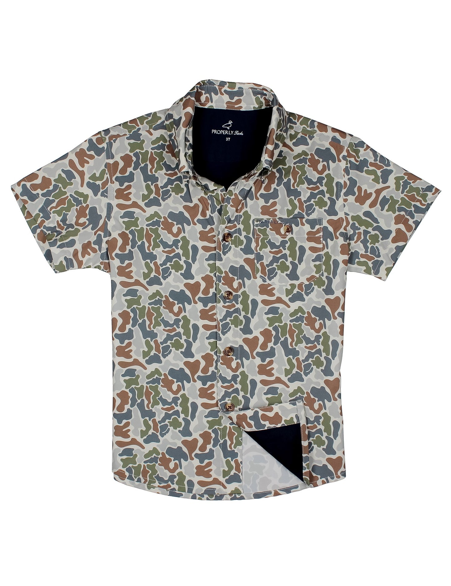 Boys Sportsman Shirt - Terra Camo