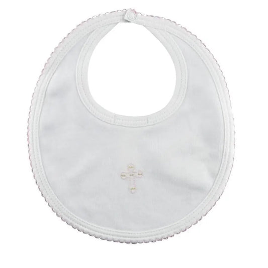 Pima Cotton Cross Bib - Pink