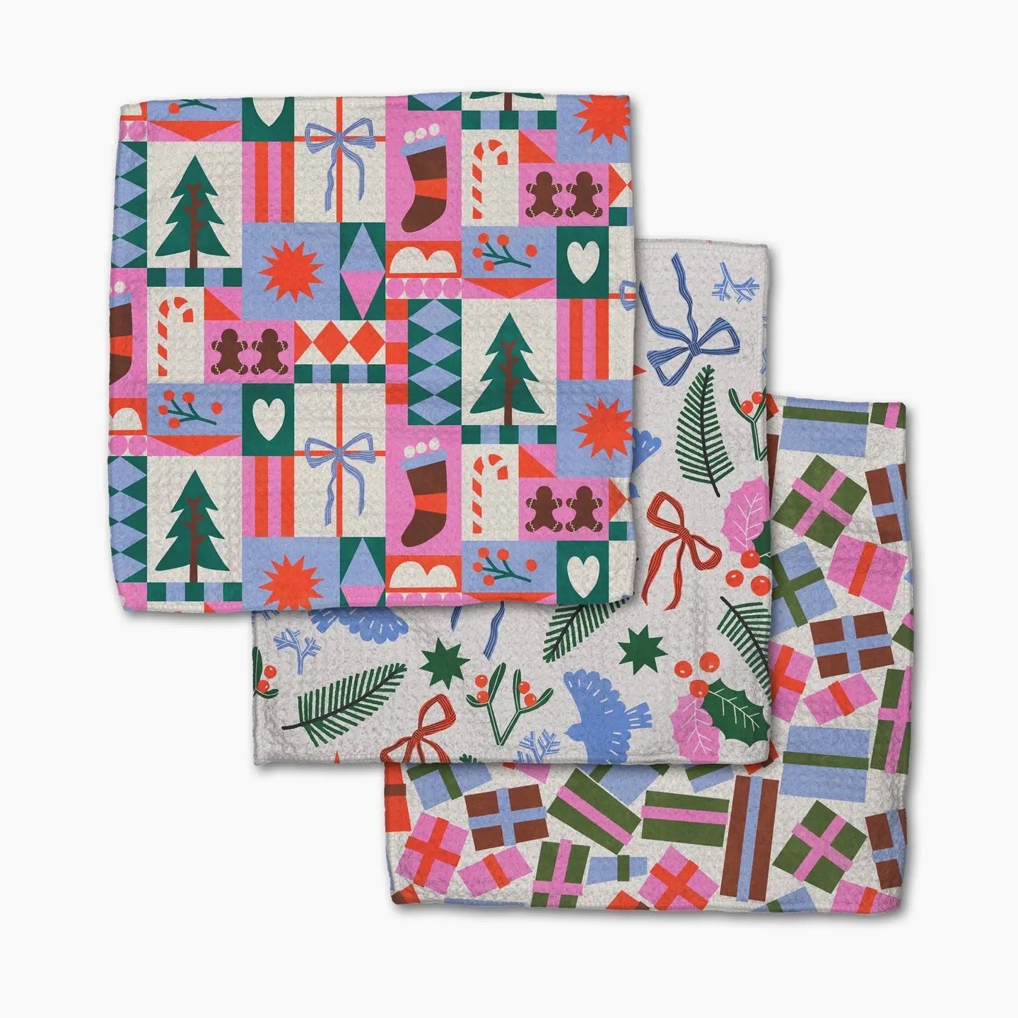 Festive Cheer Dishcloth Set