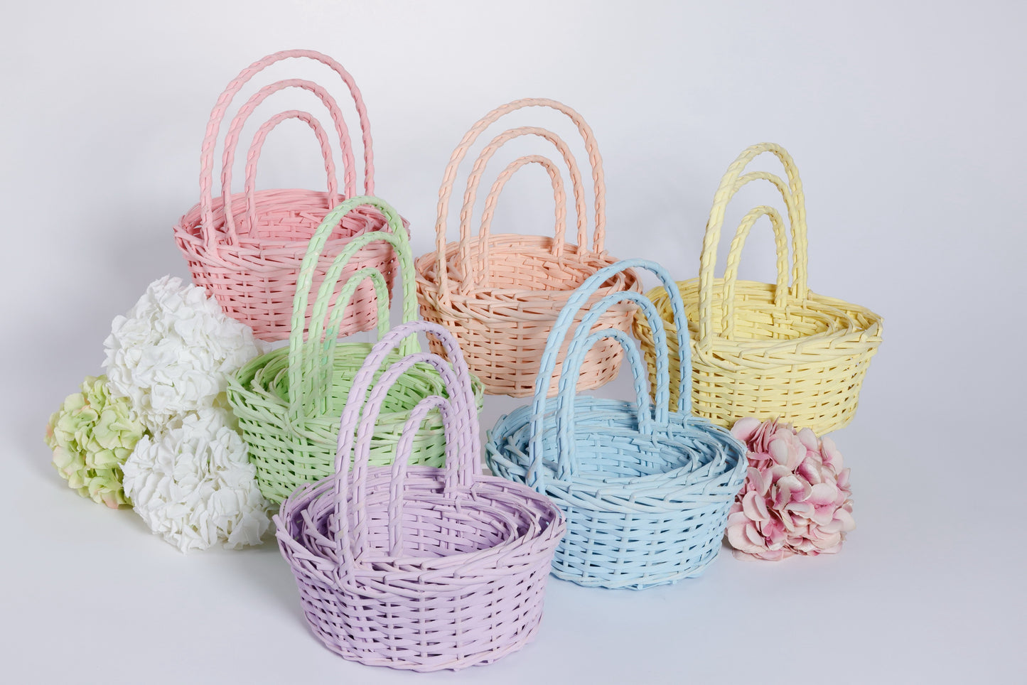 Pastel Easter Baskets