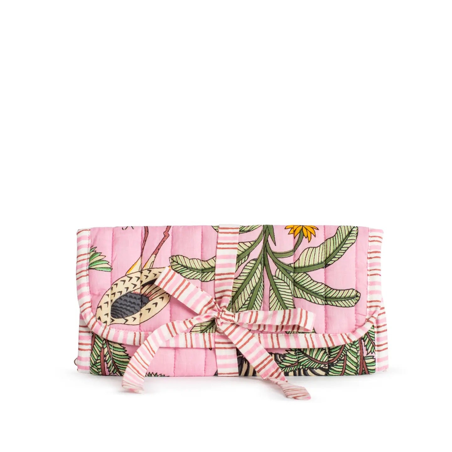 Quilted Jewelry Roll