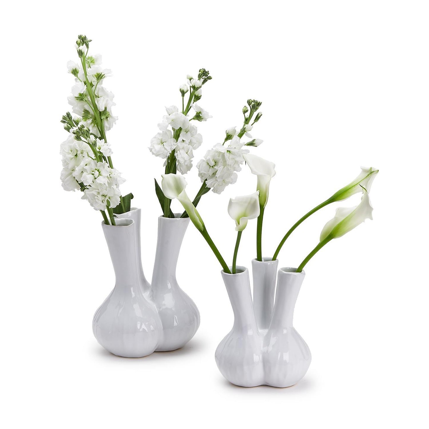 White Stem Vase