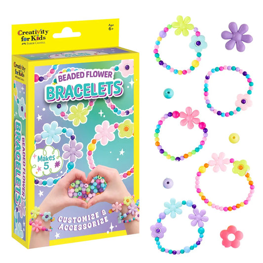 Beaded Flower Bracelets Mini Kit