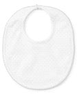 Bib - Gray/White Dots