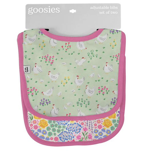 Bib Set - Spring Chickens