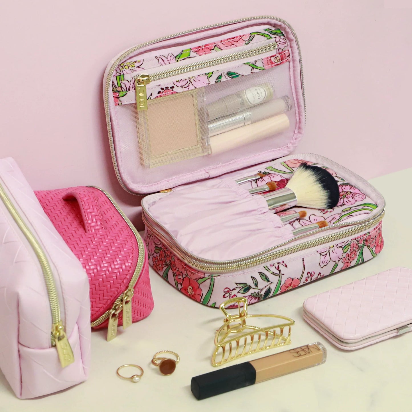 Makeup Organizer - Fleur Rose