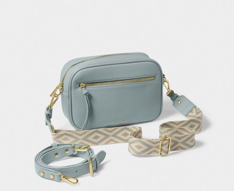 Hallie Crossbody Bag - Duck Egg Blue