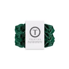 Silk Hair Scrunchie - Evergreen Scrunchie