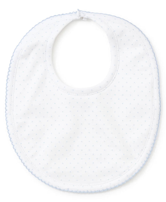 Bib - Blue/White Dots