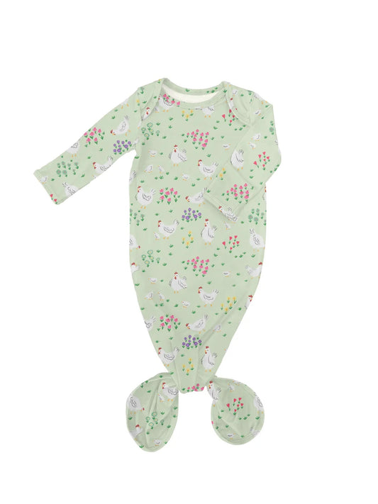 Spring Chicken Knotted Gown