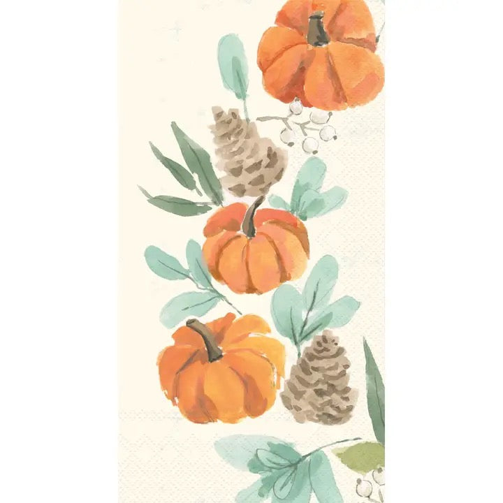 Harvest Pumpkins Guest Napkins