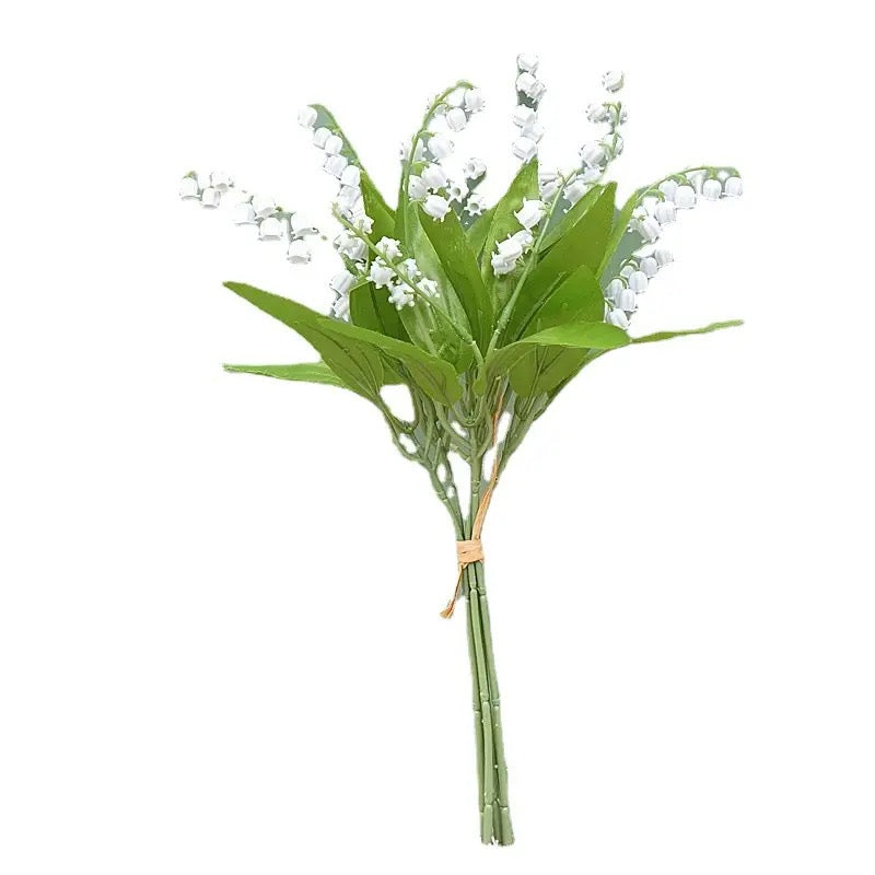 16'' Faux Lily of the Valley Flower Bunch
