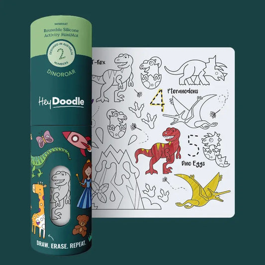 Dinoroar Mini Coloring & Doodle Mat