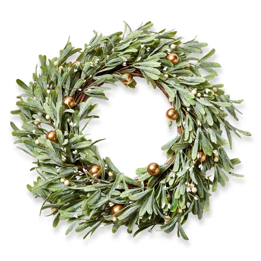 Christmas Mistletoe Wreath