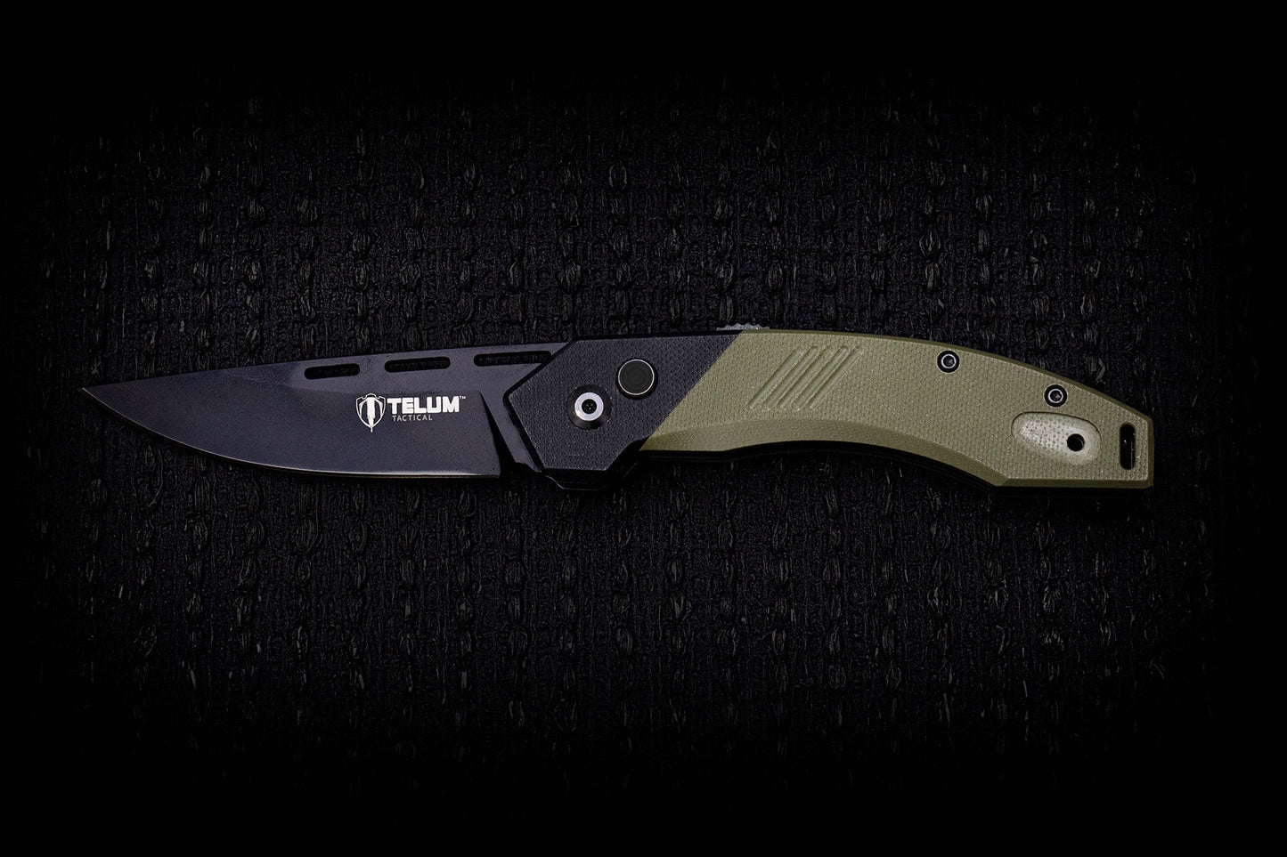 Scorch Dark Green Automatic Knife