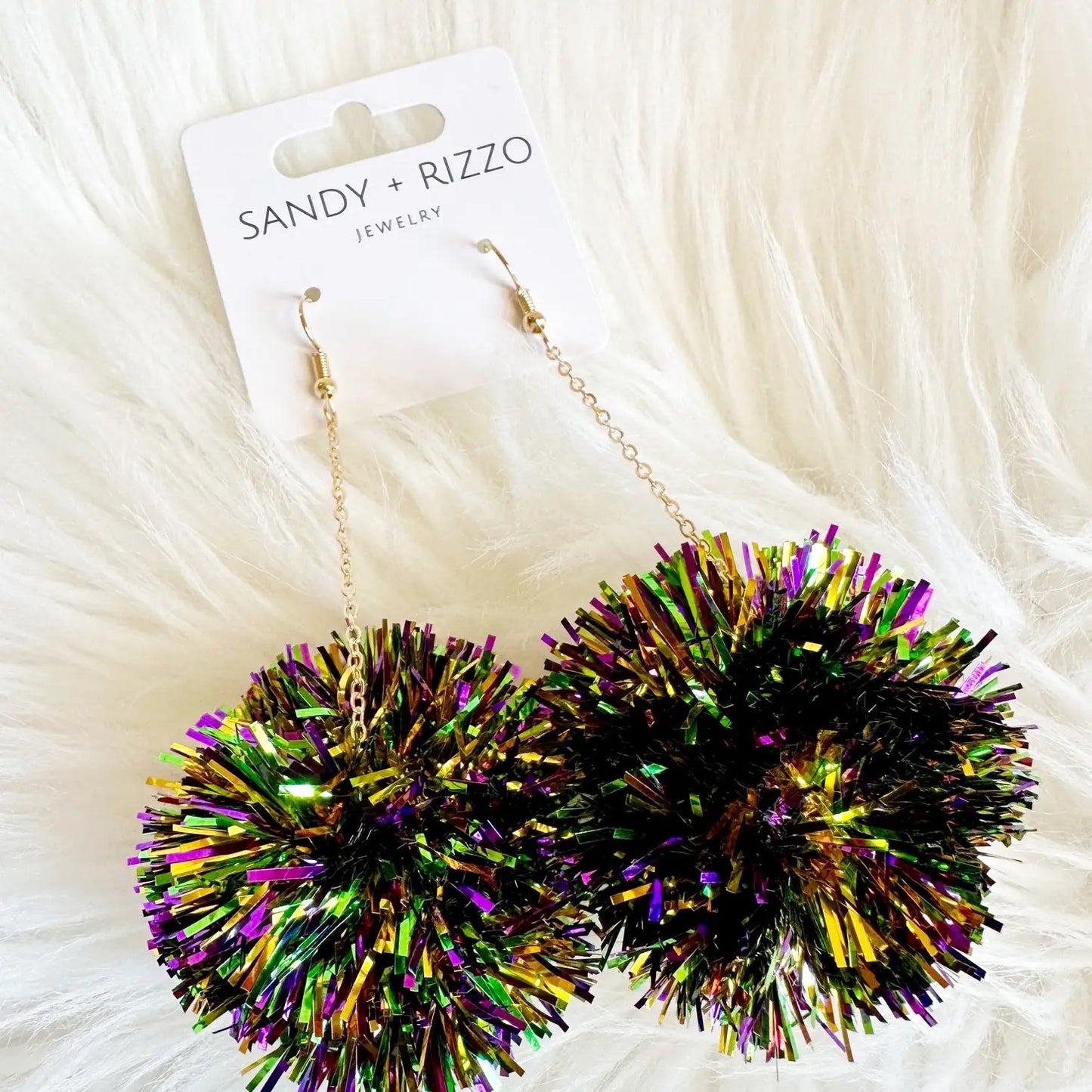 Mardi Gras Pom Poms