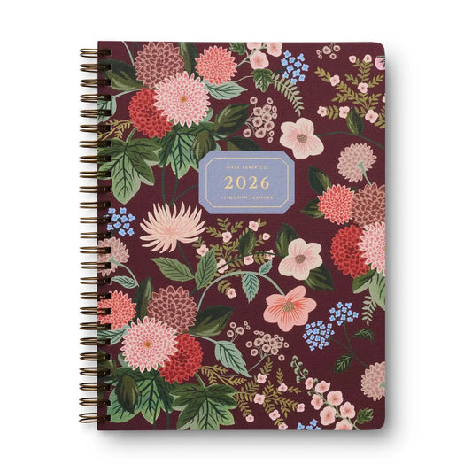 2026 Dahlia 12-Month Softcover Spiral Planner