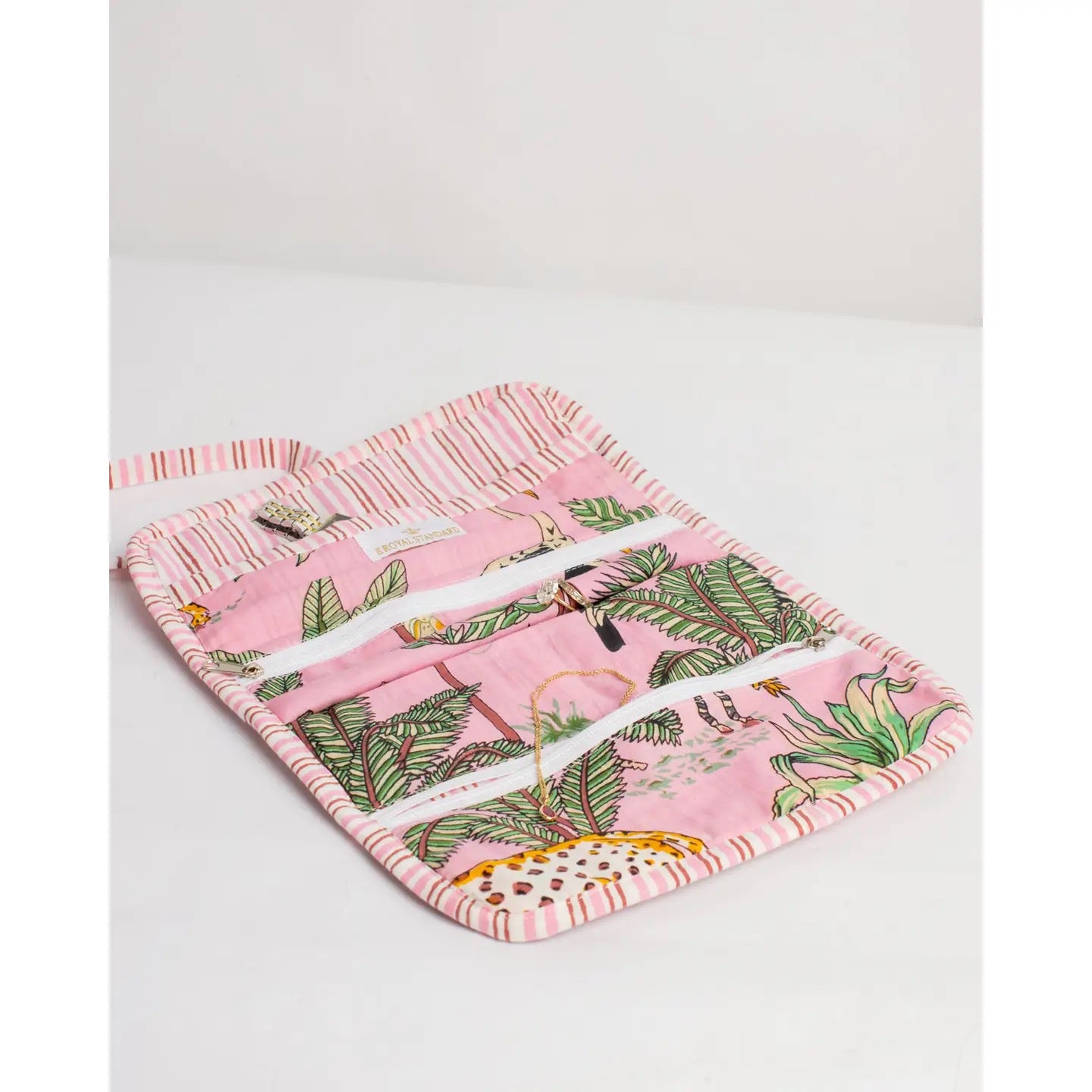 Quilted Jewelry Roll