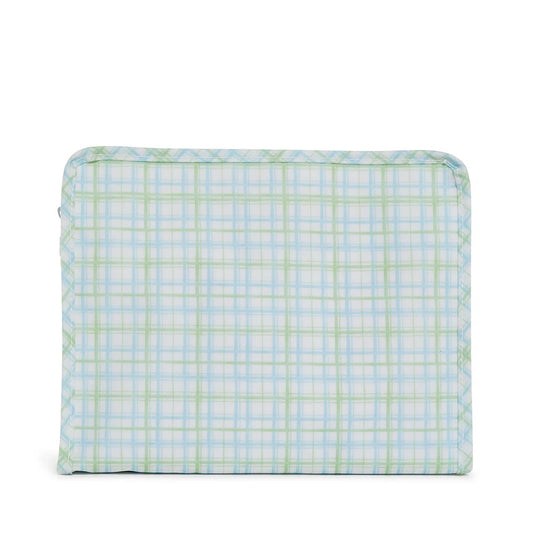 Roadie Pouch - Classic Plaid Green