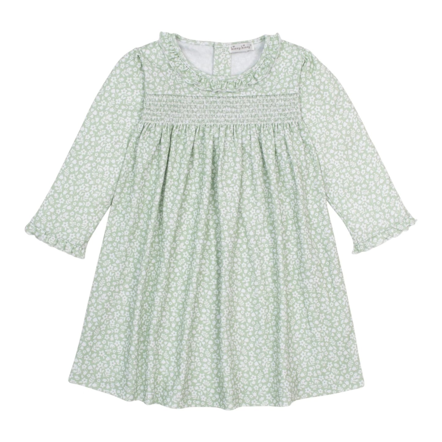Autumn Meadows Smocked Dress