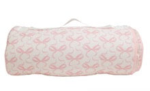 Nap Mat - Bows on Pink